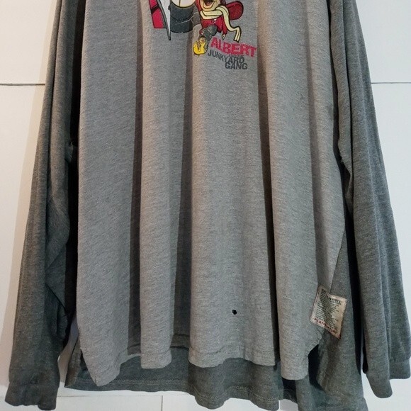 VTG 1972 Platinum Fubu Albert And The Junkyard Gang Platinum T-shirt sz … - Picture 6 of 11